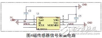 磁傳感器信號(hào)采集電路