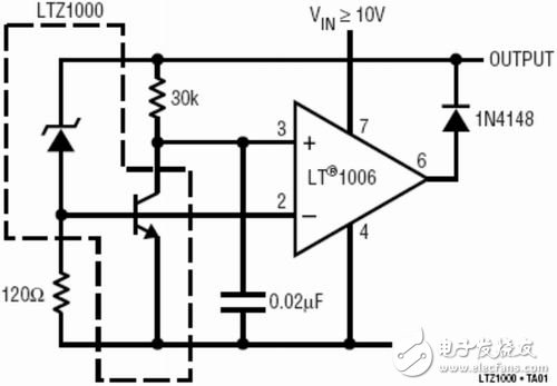 LTZ1000典型應(yīng)用電路