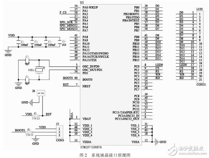 硬件電路接口電路