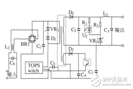 基于TopswitchⅡ型開關(guān)芯片的開關(guān)電源設(shè)計(jì)