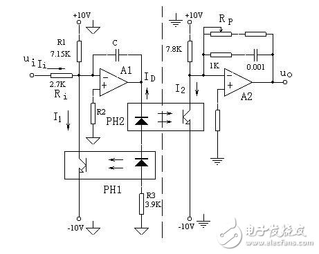 光電隔離應用設計電路圖