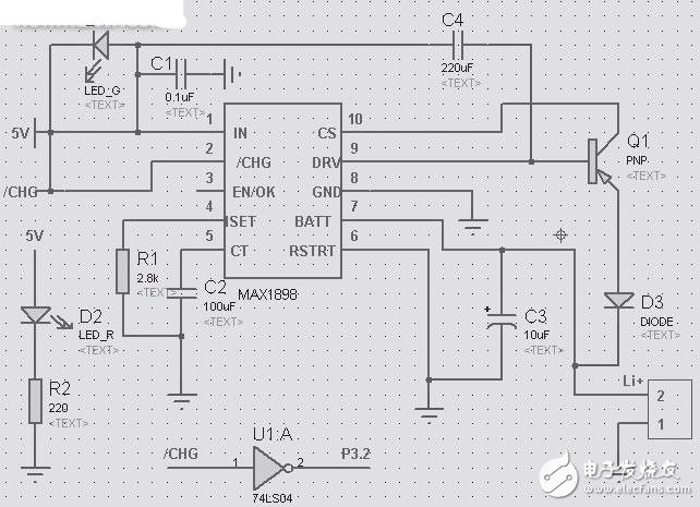 電路圖天天讀（25）：基于單片機的鋰電池快速充電電路