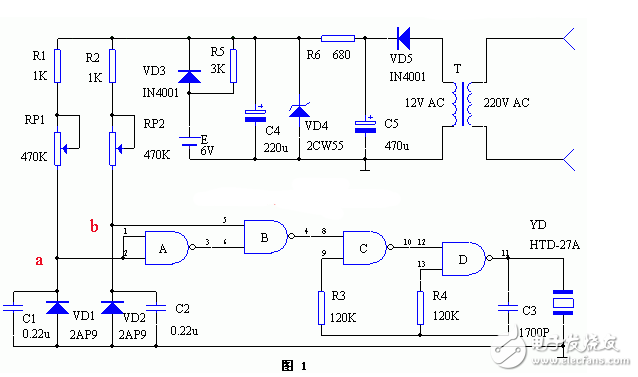 超溫及降溫報(bào)警器電路設(shè)計(jì)