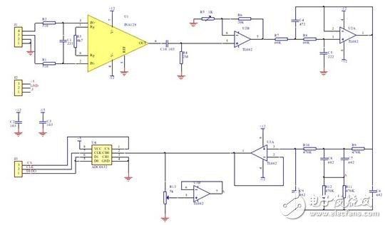 表面肌電信號數字傳感器電路模塊設計