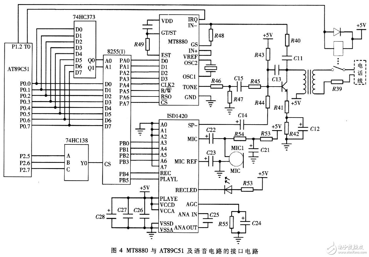 智能語音撥號報警系統(tǒng)電路設(shè)計