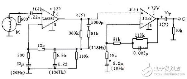 監(jiān)控拾音器電路模塊設(shè)計