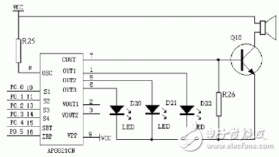 基于89C51汽車防撞防盜報警系統(tǒng)電路設(shè)計