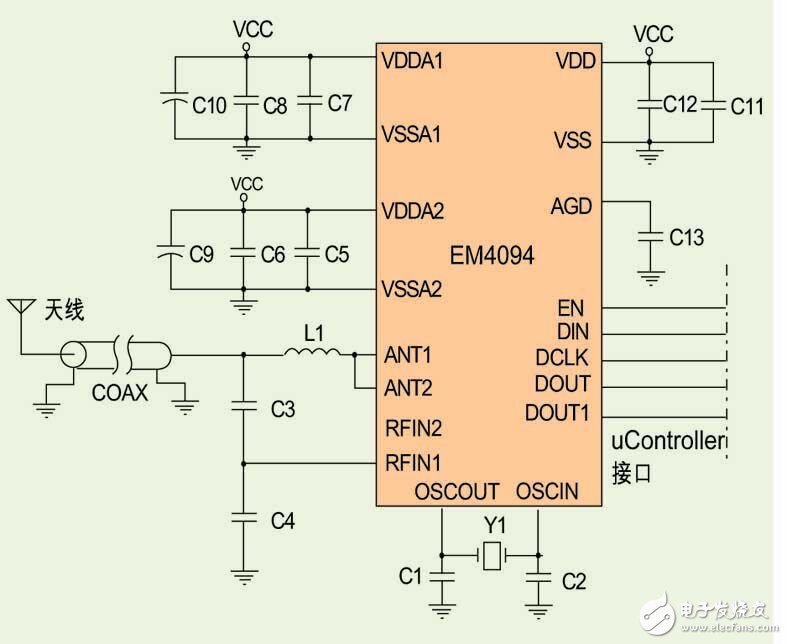 基于NFC通用讀卡器電路設(shè)計 —電路圖天天讀（42）