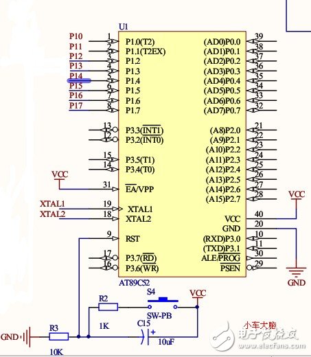 循線機(jī)器人小車(chē)系統(tǒng)電路模塊設(shè)計(jì)