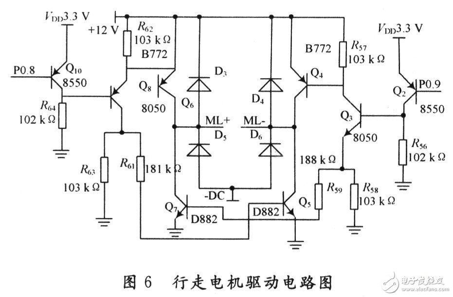 吸塵機(jī)器人控制系統(tǒng)電路設(shè)計(jì) —電路圖天天讀（48）