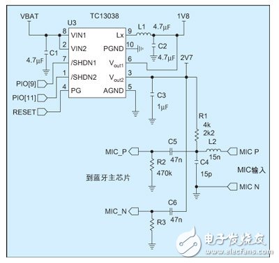 高集成智能藍(lán)牙耳機(jī)電源電路設(shè)計(jì)