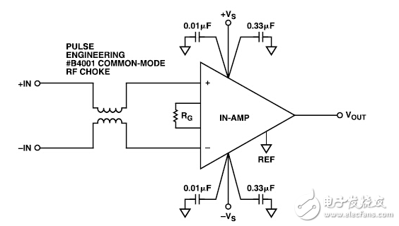 盤點(diǎn)放大器中射頻干擾整流誤差電路 —電路圖天天讀（69）