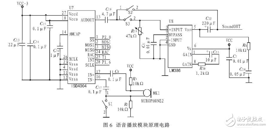 采用DTMF語音身份識(shí)別播放系統(tǒng)電路設(shè)計(jì)