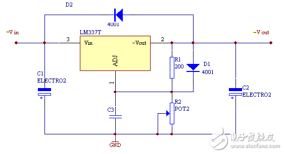 LM317電源應用電路設計組合分析