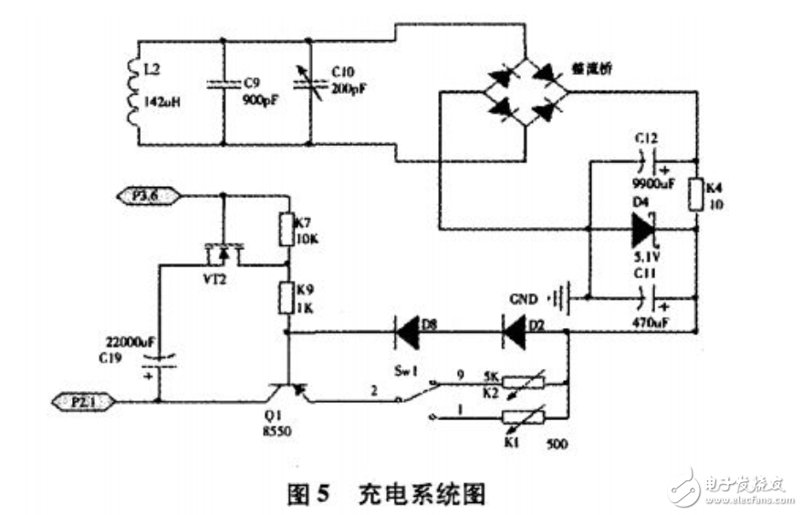 MSP430無線充電器電路原理解析