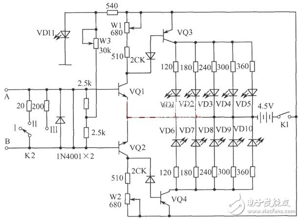 LED發(fā)光顯示檢測電路設(shè)計方案