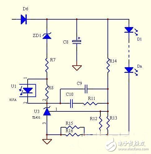 LED電源次級(jí)恒流經(jīng)典電路TOP6 —電路圖天天讀（127）