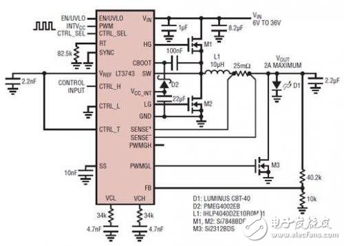 解讀LT3743的LED驅(qū)動(dòng)新型調(diào)光電路