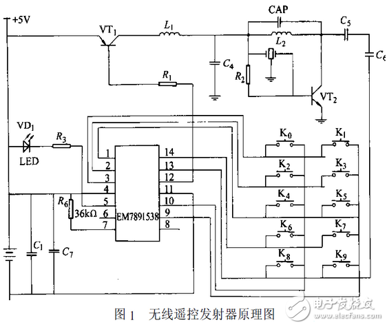 無線智能照明控制系統(tǒng)電路詳解