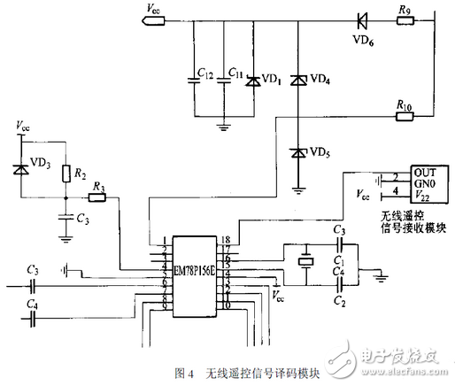 無線智能照明控制系統(tǒng)電路詳解