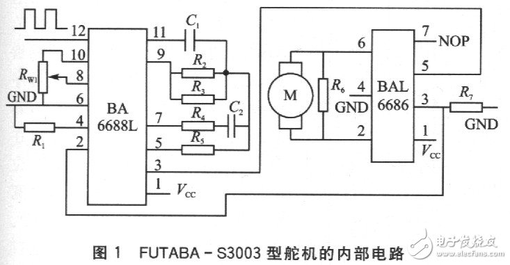 AT89C2051多路舵機(jī)控制電路詳解