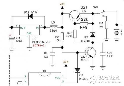 幾種電子開關(guān)電路設(shè)計與原理分析