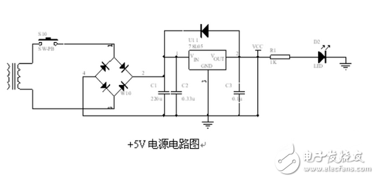 指紋識別系統(tǒng)電路設(shè)計圖集錦 —電路圖天天讀（200）