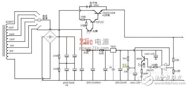 達(dá)人DIY 0瓦調(diào)起的范圍線性直流電源