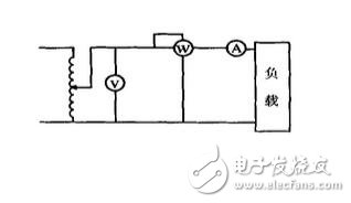 圖2 三表法測量線路功率因數(shù)