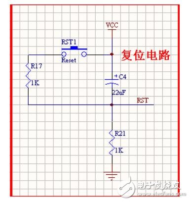 51單片機復(fù)位電路圖