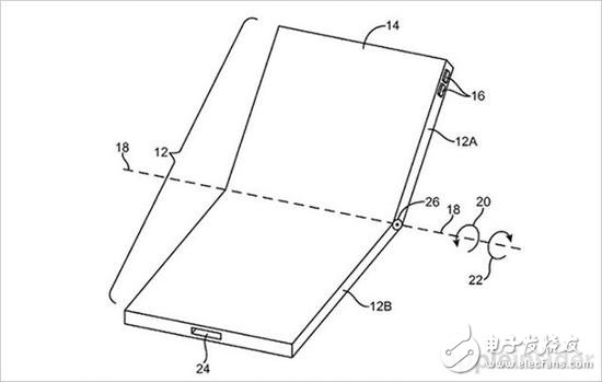 鉸鏈獨(dú)特！蘋(píng)果再獲可折疊屏幕專(zhuān)利（圖片來(lái)自于AppleInsider）