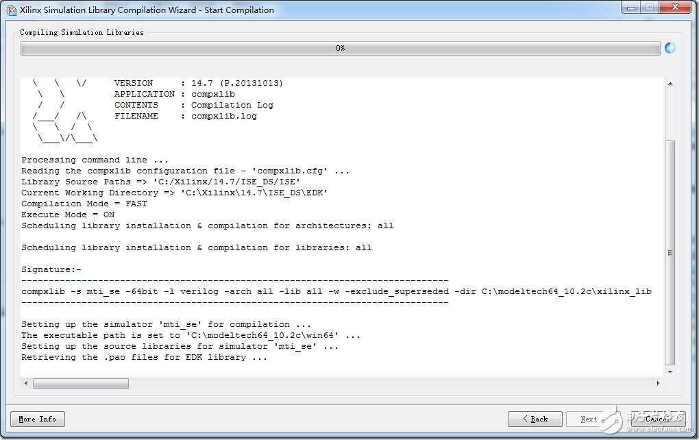 Modelsim編譯Xilinx器件庫的另一種方法