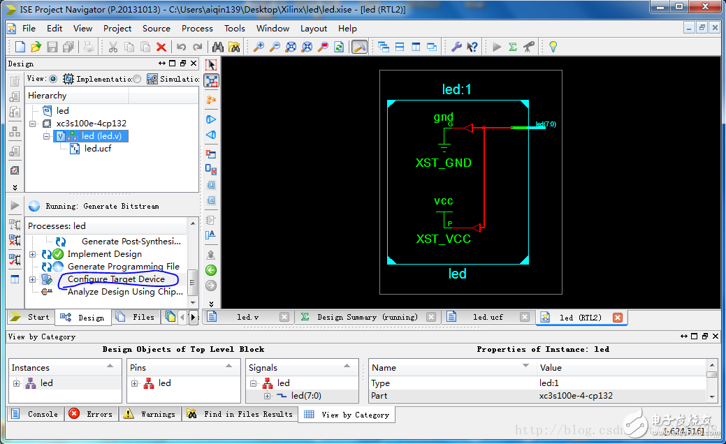 Xilinx ISE Design Suite14.7開發(fā)流程