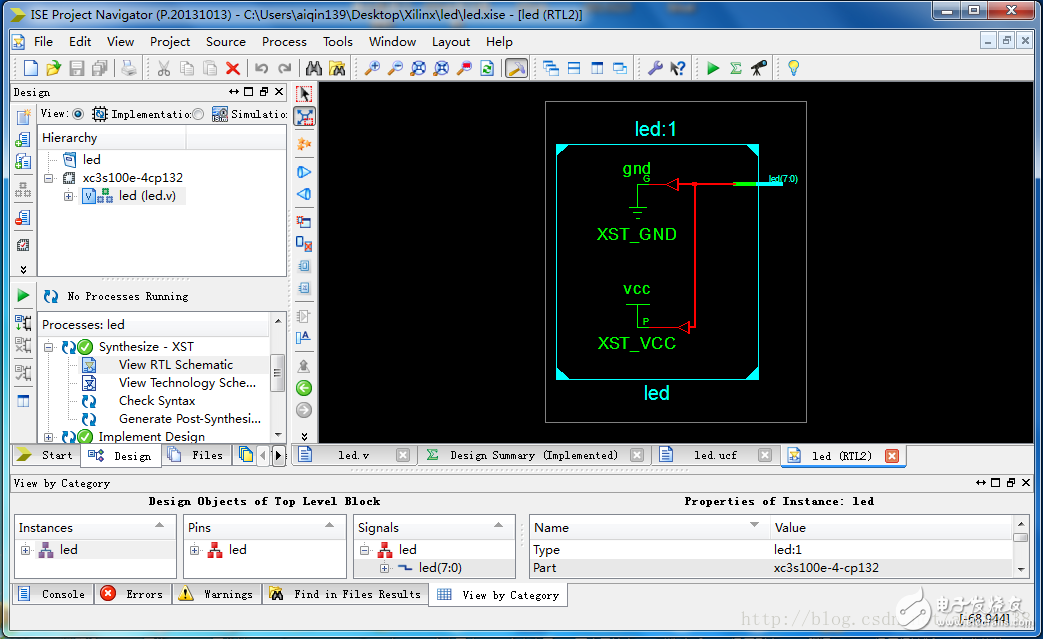 Xilinx ISE Design Suite14.7開發(fā)流程