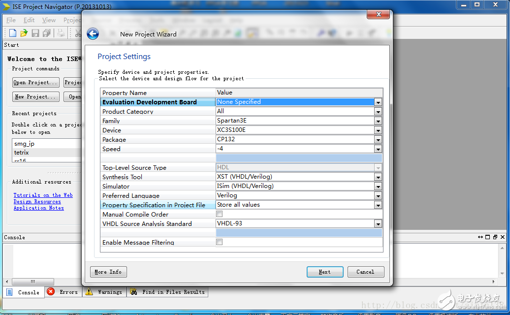 Xilinx ISE Design Suite14.7開發(fā)流程