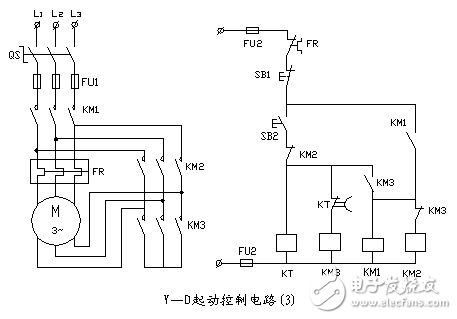 星形—三角形起動控制電路(3)