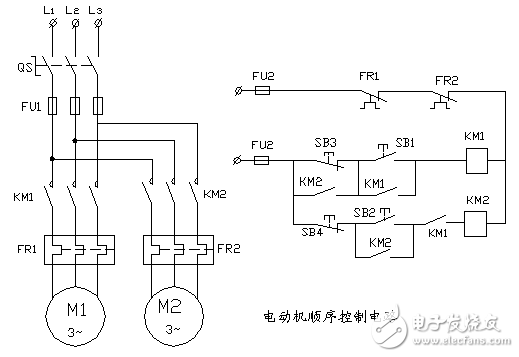 電動(dòng)機(jī)順序控制電路