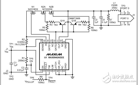 通過UL認證的IEEE1394標準單/雙端口FireWire保護電路