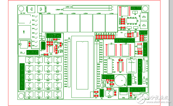 PCB位置圖