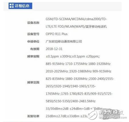 國家無線電管理局最新公布的信息顯示，R11和R11 Plus已經取得了型號核準，而從認證的型號看，其有多個版本可選，比如R11t、R11 Plust和R11 Plusk，這應該是針對運營商推出的相對應版本。