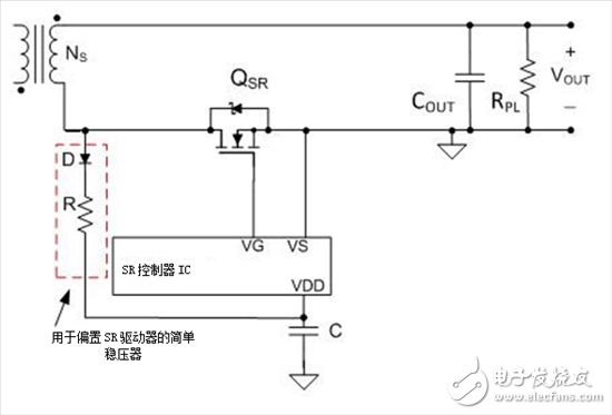 怎么在智能手機充電器中偏置SR控制電路IC？