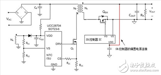 怎么在智能手機充電器中偏置SR控制電路IC？