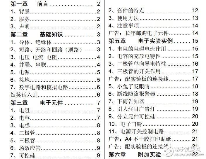 電子學(xué)習(xí)資料[適合初學(xué)者]