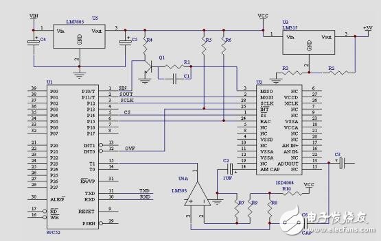 基于ISD4004語音芯片的語言學(xué)習(xí)機(jī)的設(shè)計(jì)