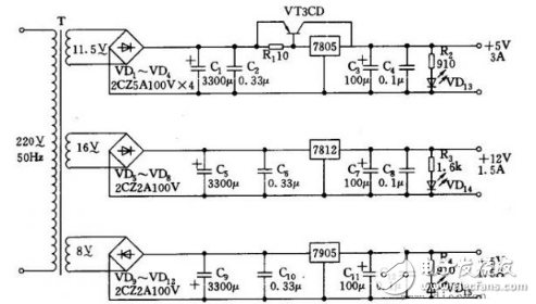 詳細解析開關電源電路：工作原理，電路組成，電路圖