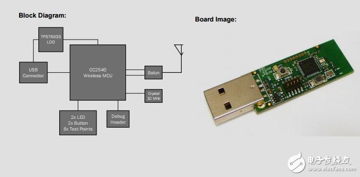 CC2540藍牙低能耗USB軟件狗參考設計