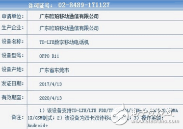 OPPOR11最新消息：OPPOR11現(xiàn)身工信部，雙攝+驍龍660！外觀、配置搶先看