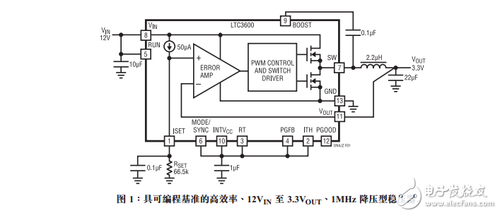 1.5A軌至軌輸出同步降壓型穩(wěn)壓器