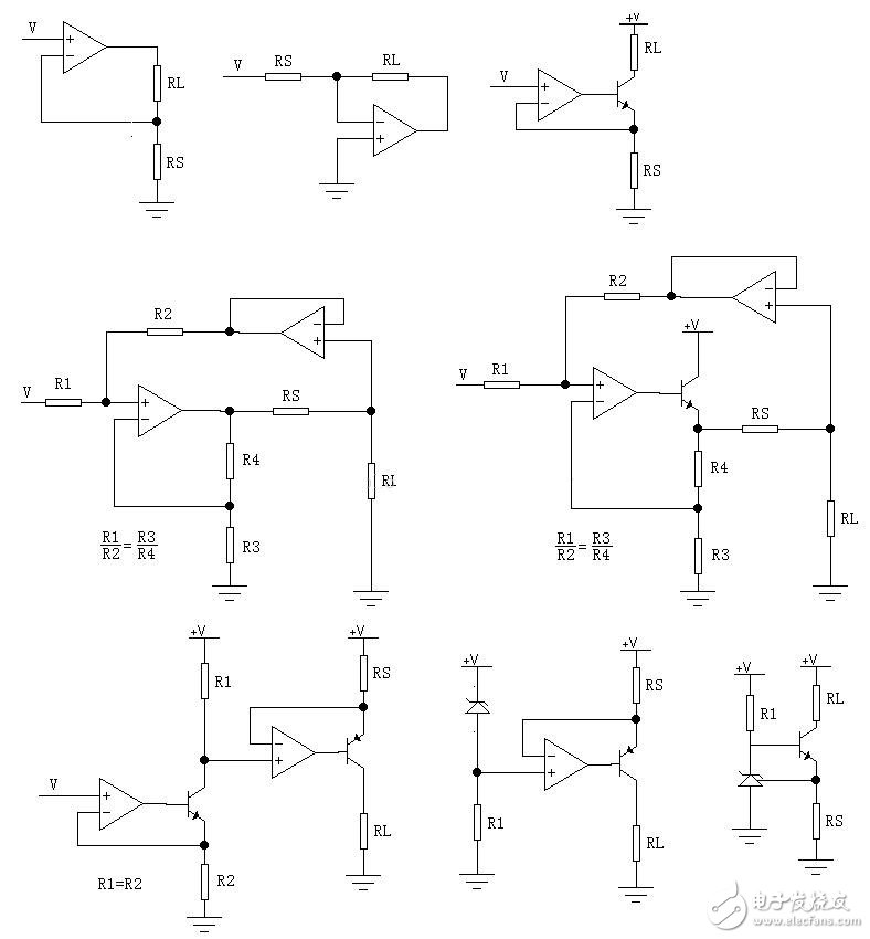 運(yùn)放恒流源電路工作原理和恒流源電路圖分析