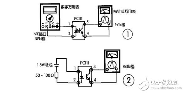 光電器件的檢測，光耦的檢測判斷，光電二極管、光電三極管與光耦的檢測區(qū)分